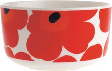 Marimekko Unikko skål, 5 dl, rød