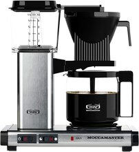 Moccamaster Automatic S Kaffemaskin, Brushed Silver