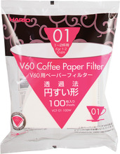 Hario V60 Papirfilter 1-4 kopper 100 stk