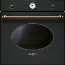 Smeg SF800 innebygget ovn, 70 liter, antrasitt