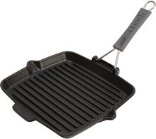 Staub Grillstekepanne 24 x 24 cm Svart