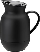 Stelton Amphora termoskanne 1 liter, kaffe, soft black