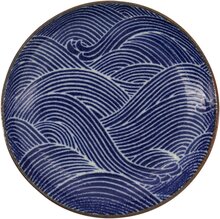 Tokyo Design Studio Seigaiha tallerken 15.8 x 2.5 cm, blå