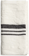 Top Drawer Serviett LITTLEWOOD i lin, stripe, Off White, 4-pack