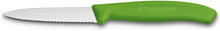 Victorinox Tagget Skrellekniv 8 cm Nylonhåndtak Grønn