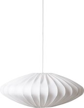 Watt & Veke Ellipse taklampe, 65 cm, hvit