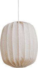 Watt & Veke Prisma Linen Natural taklampe, 35 cm