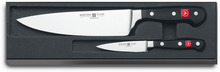 Wüsthof Classic Knivsett 2 deler, Kokkekniv + Skrellekniv