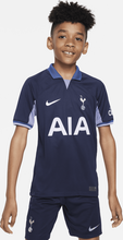 Tottenham Hotspur 2023/24 Stadium Away Older Kids' Nike Dri-FIT Football Shirt - Blue - 50% Recycled Polyester