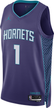 Charlotte Hornets Statement Edition Men's Jordan Dri-FIT NBA Swingman Jersey - Purple - 50% Recycled Polyester