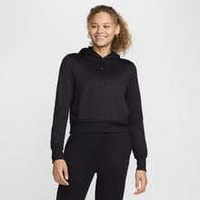 Nike Therma-FIT One Women's Pullover Hoodie - Black - 50% Recycled Polyester