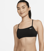 Nike Essential Racerback Bikini Top - Black - 50% Recycled Polyester