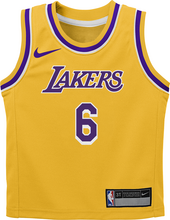 LeBron James Los Angeles Lakers Icon Edition Older Kids' (Boys') Nike NBA Jersey and Shorts Box Set - Yellow