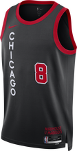 Zach LaVine Chicago Bulls City Edition 2023/24 Men's Nike Dri-FIT NBA Swingman Jersey - Black - 50% Recycled Polyester