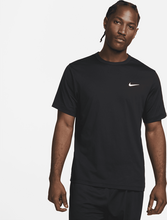 Nike Hyverse Men's Dri-FIT UV Short-sleeve Versatile Top - Black - 50% Recycled Polyester
