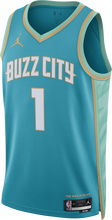 LaMelo Ball Charlotte Hornets City Edition 2023/24 Men's Jordan Dri-FIT NBA Swingman Jersey - Blue - 50% Recycled Polyester