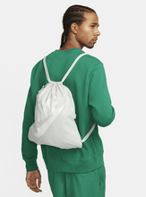 Nike Heritage Drawstring Bag (13L) - Grey - 50% Recycled Polyester