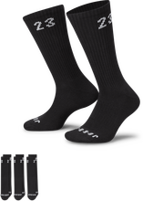 Nike Jordan Essentials Crew Socks (3 Pairs) - Black