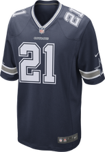 NFL Dallas Cowboys (Ezekiel Elliott) Men's Game American Football Jersey - Blue