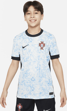 Portugal (Men's Team) 2024/25 Stadium Away Older Kids' Nike Dri-FIT Football Replica Shirt - White - 50% Recycled Polyester