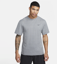 Nike Hyverse Men's Dri-FIT UV Short-sleeve Versatile Top - Grey - 50% Recycled Polyester