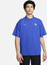 FFF Men's Nike Football Oversized Polo - Blue
