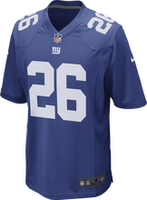 NFL New York Giants (Saquon Barkley) Men's Game American Football Jersey - Blue