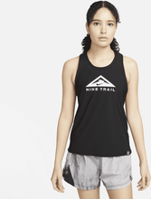 Nike Dri-FIT Women's Trail-Running Tank Top - Black - 50% Recycled Polyester