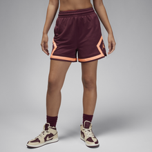 Nike Jordan Sport Women's 10cm (approx.) Diamond Shorts - Red - 50% Recycled Polyester