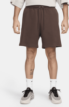 Nike Sportswear Tech Fleece Re-imagined Men's Fleece Shorts - Brown - 50% Recycled Polyester