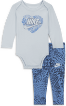 Nike Animal Print Bodysuit and Leggings Set Baby 2-Piece Set - Blue