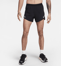 Nike AeroSwift Men's Dri-FIT ADV 10cm (approx.) Brief-Lined Running Shorts - Black - 50% Recycled Polyester