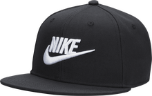Nike Dri-FIT Pro Kids' Structured Futura Cap - Black - 50% Recycled Polyester