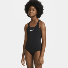 Nike Essential Older Kids' (Girls') Racerback 1-Piece Swimsuit - Black