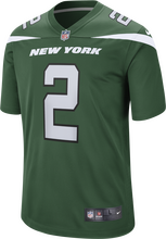 NFL New York Jets (Zach Wilson) Men's Game American Football Jersey - Green