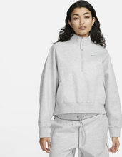 Nike Forward Jacket Women's 1/4-Zip Jacket - Grey - 50% Recycled Polyester