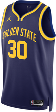 Golden State Warriors Statement Edition Men's Jordan Dri-FIT NBA Swingman Jersey - Blue - 50% Recycled Polyester