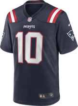 NFL New England Patriots (Mac Jones) Men's Game American Football Jersey - Blue