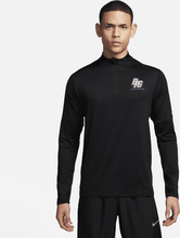 Nike Running Energy Men's Dri-FIT 1/2-Zip Running Top - Black - 50% Recycled Polyester