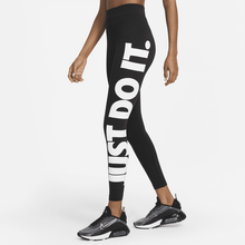 Nike Sportswear Essential Women's High-Waisted Graphic Leggings - Black