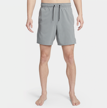 Nike Unlimited Men's Dri-FIT 18cm (approx.) Unlined Versatile Shorts - Grey - 50% Recycled Polyester