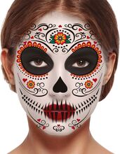 Ansiktstatueringar Day of the Dead