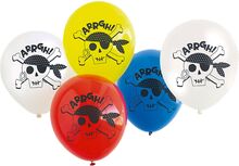 Ballonger Pirat Jolly Roger - 8-pack