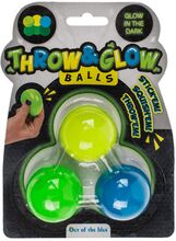 Throw & Glow Balls - 3-pack