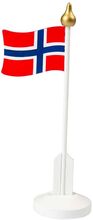 Bordsflagga i Trä Norge