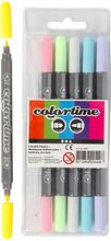 Colortime Tuschpennor - 6-pack