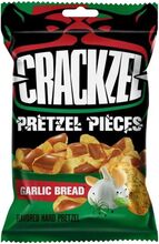Crackzel Pretzel Pieces Garlic Bread - 85 gram