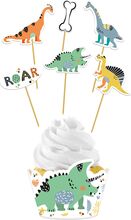 Cupcake Kit Dino Roars - 6-pack