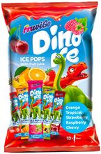 Dino Ice Pops Isglass - 10-pack (500ml)
