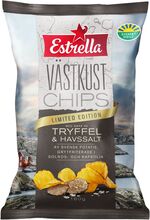 Estrella Västkustchips Tryffel & Havssalt - 160 gram
